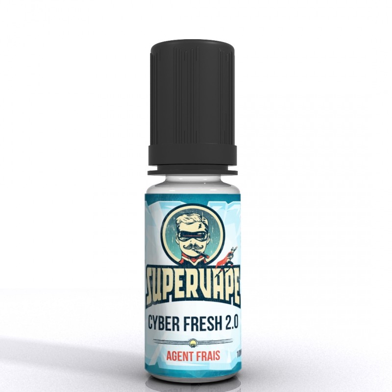 cyber fresh 20 concentre d arome 10ml supervape by le french liquide